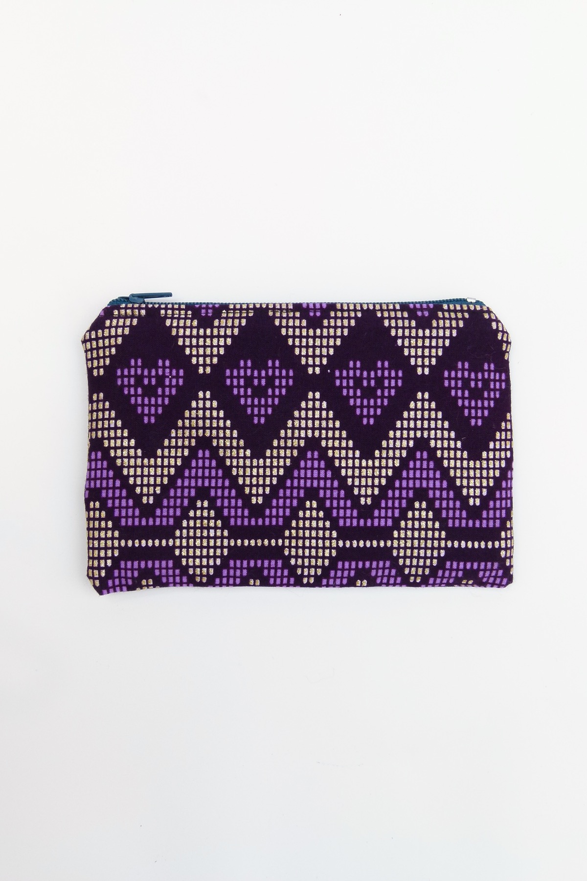 Purple Siren Print Coin Purse