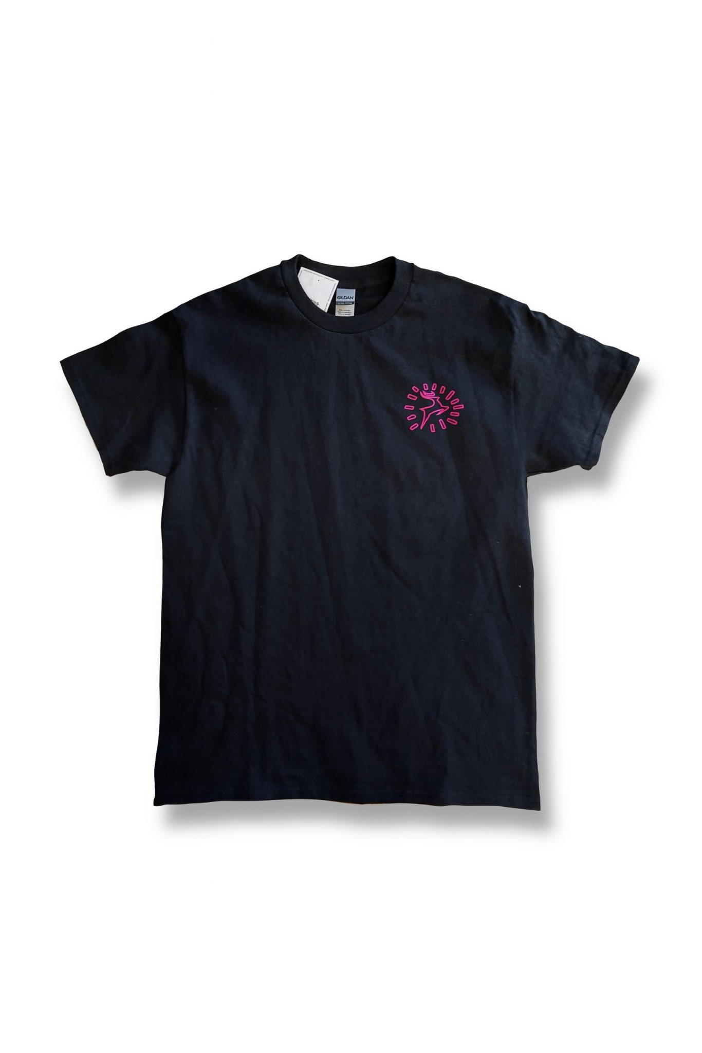 Stag tee – Short sleeve t-shirt in Black
