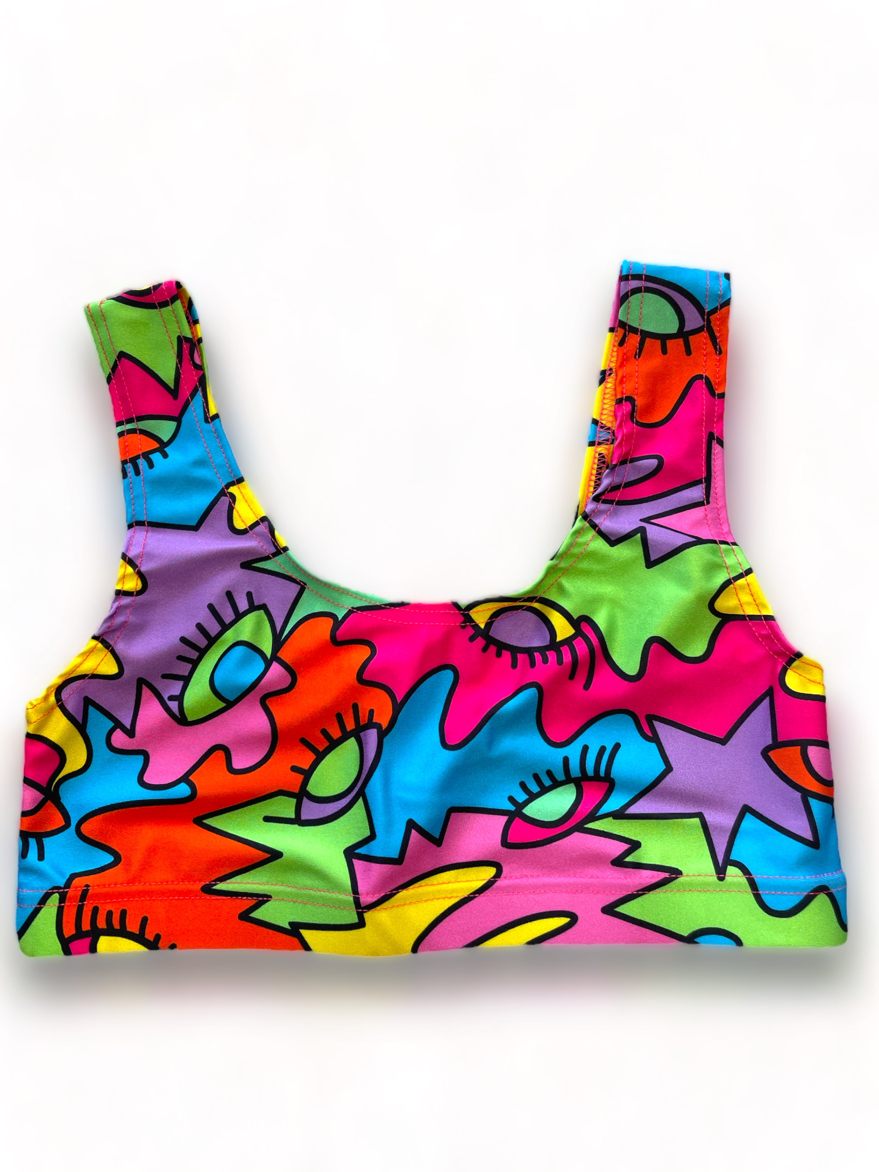 Eyes On Me Crop Top Bralette