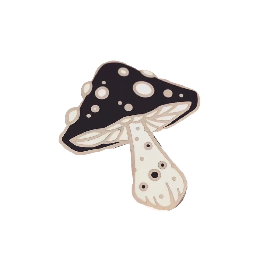 Mushroom Enamel Pin