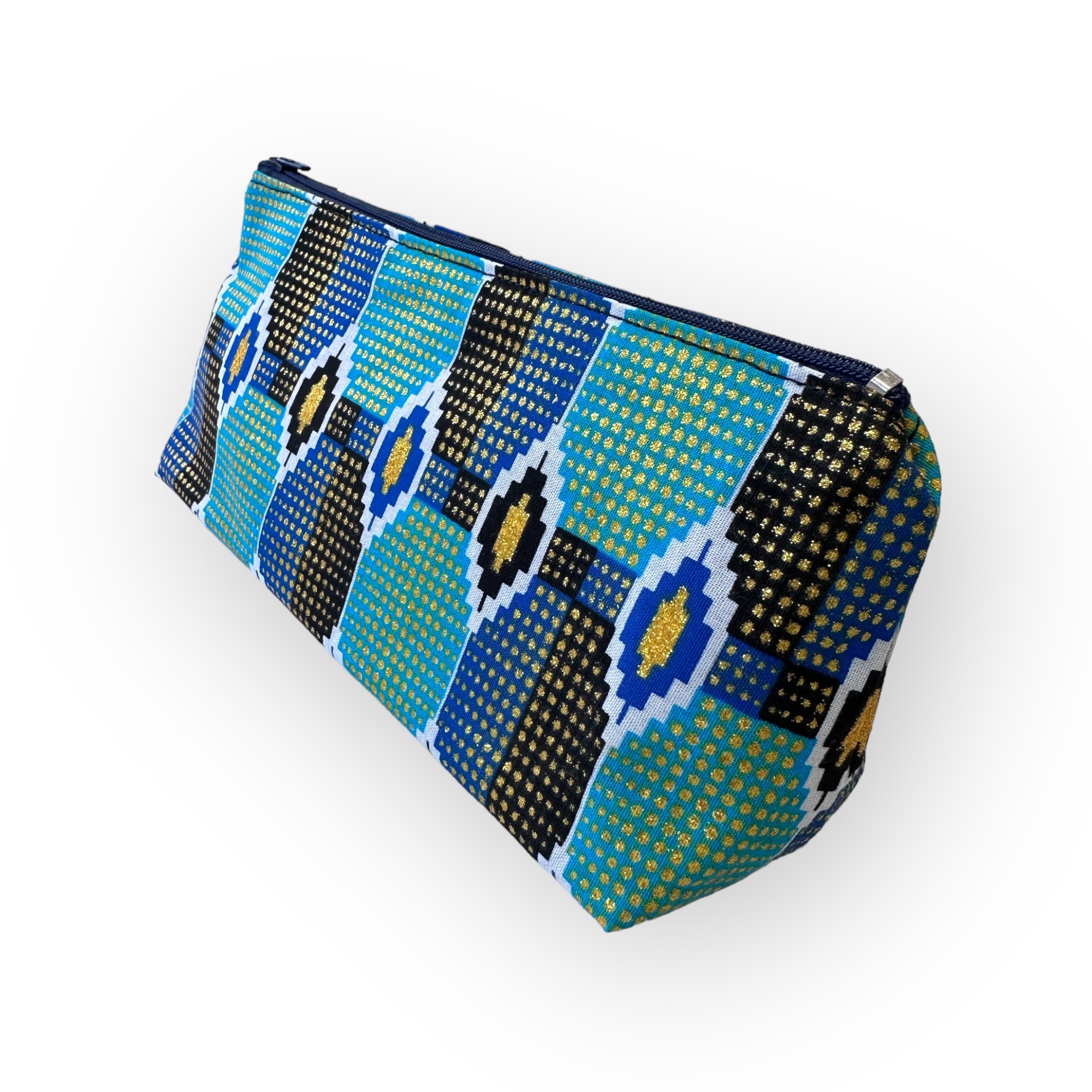 ‘Freyja’ Blue Diamond Makeup Bag