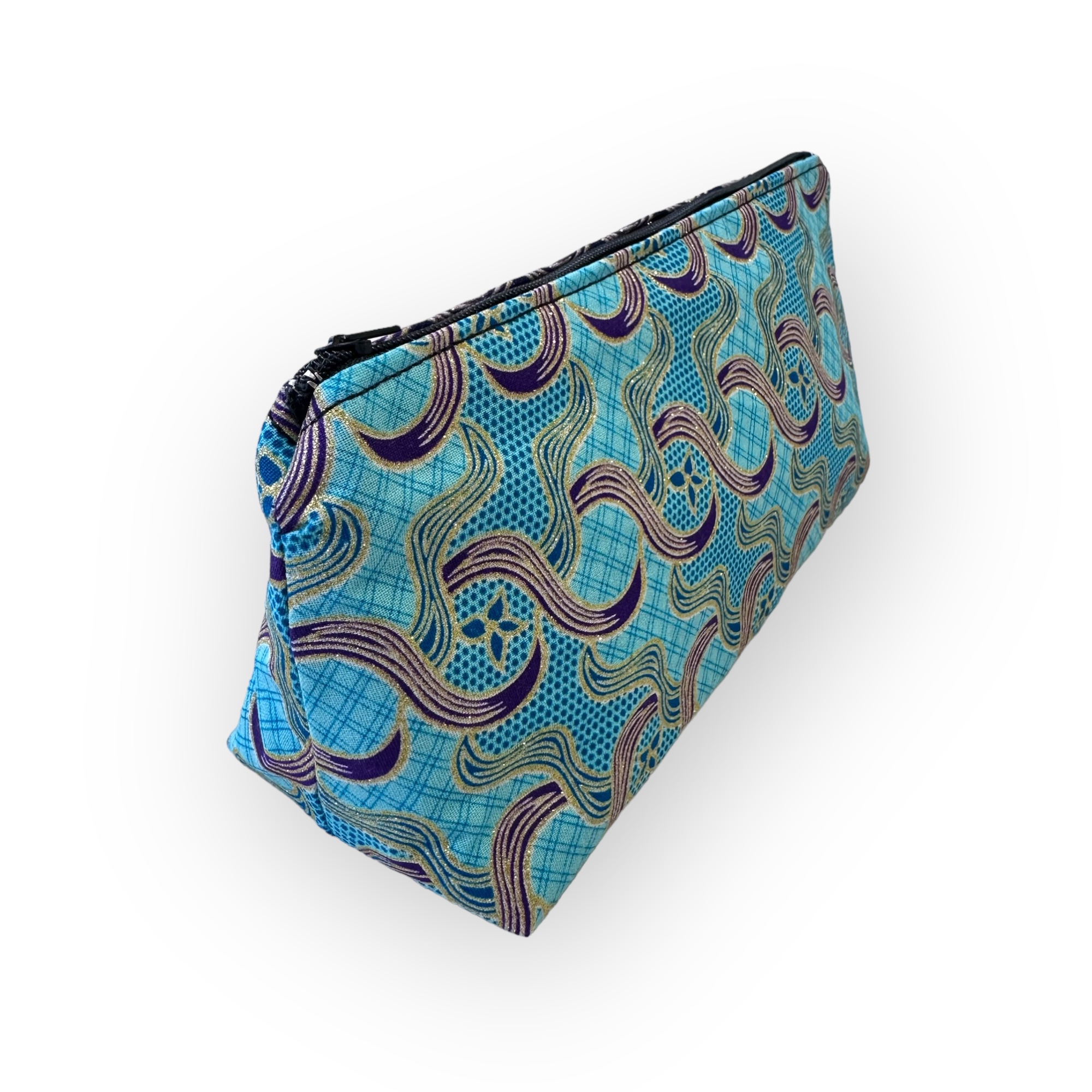 ‘Medusa’ Blue Makeup Bag
