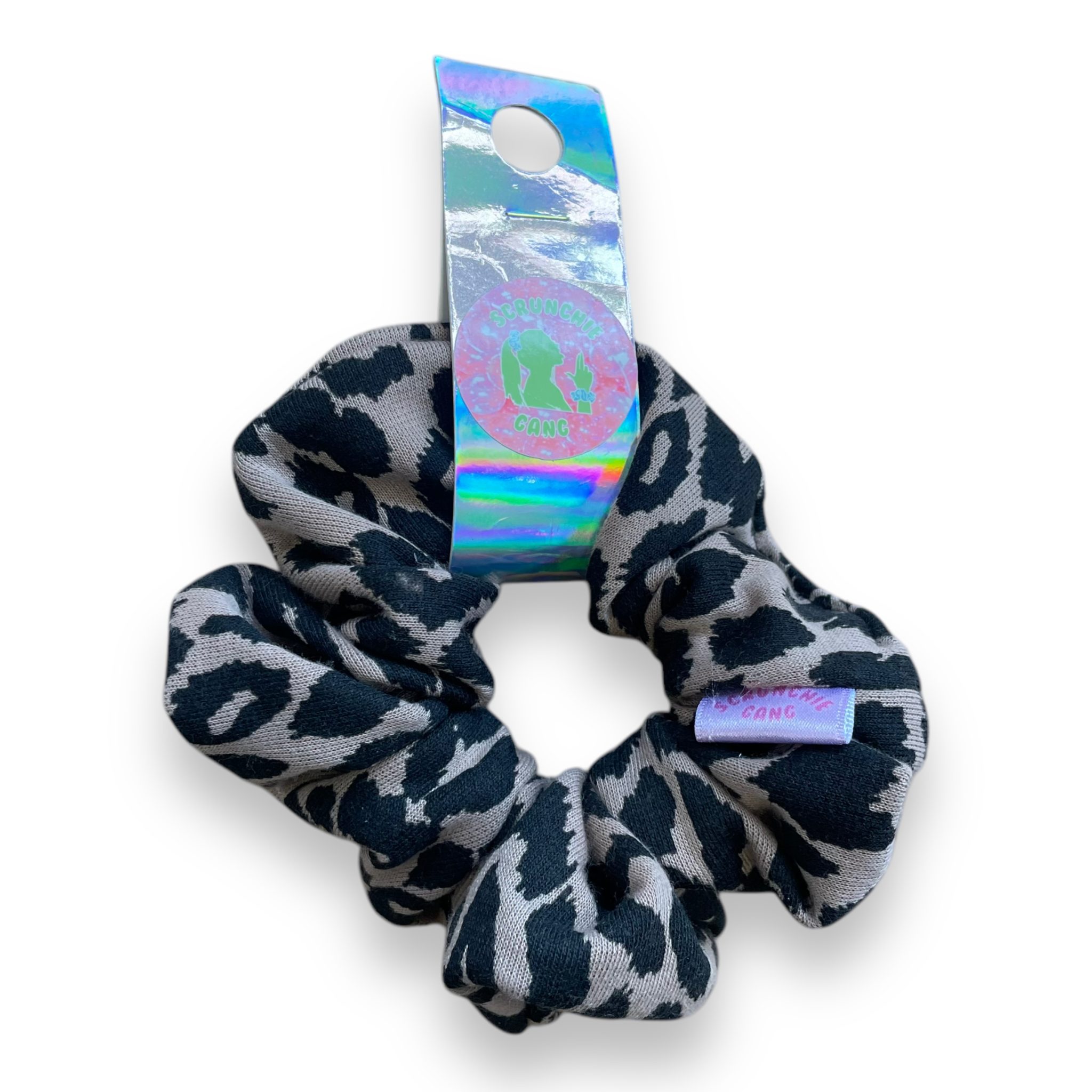 Leopard Print Scrunchie