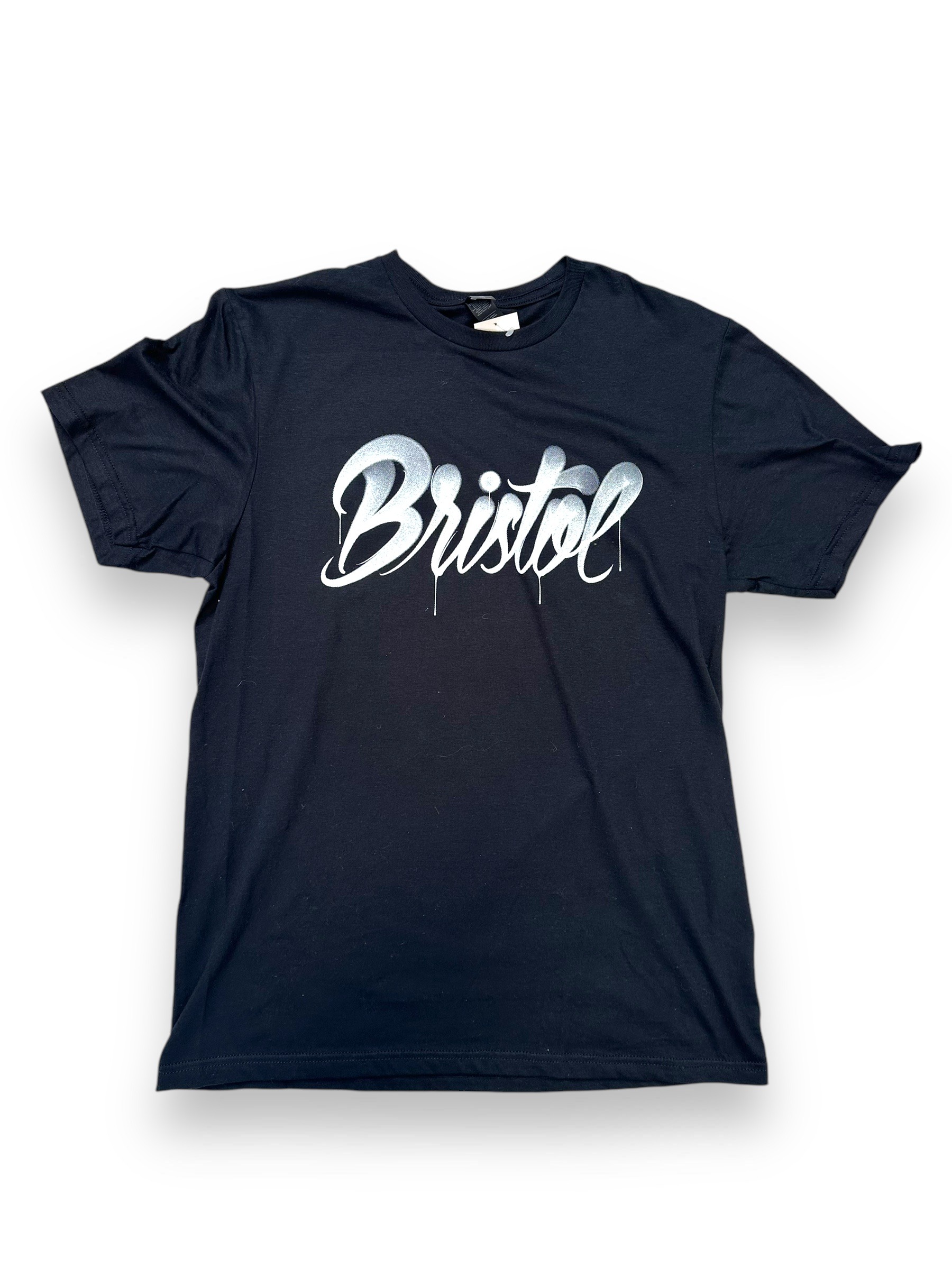 Bristol Graffiti Logo T-Shirt in Black