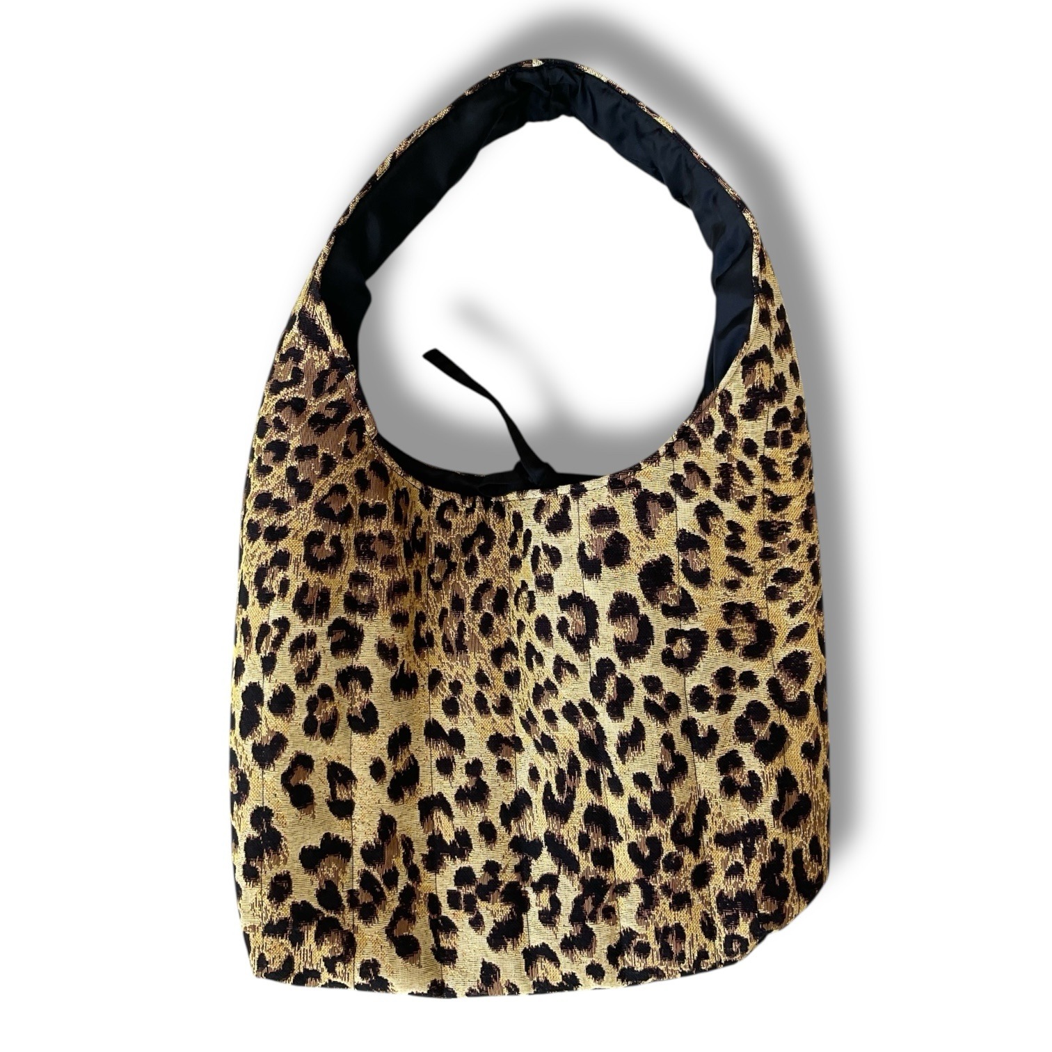 Leopard Print Medium Tote Bag