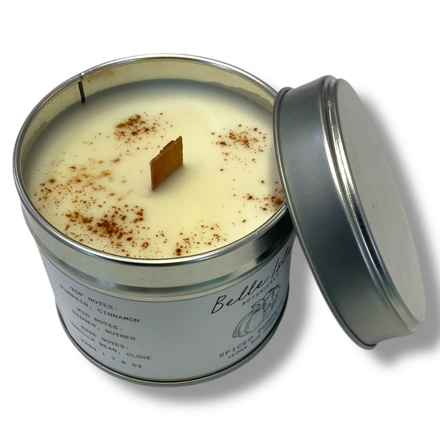 Spiced Pumpkin Vegan Soy Candle